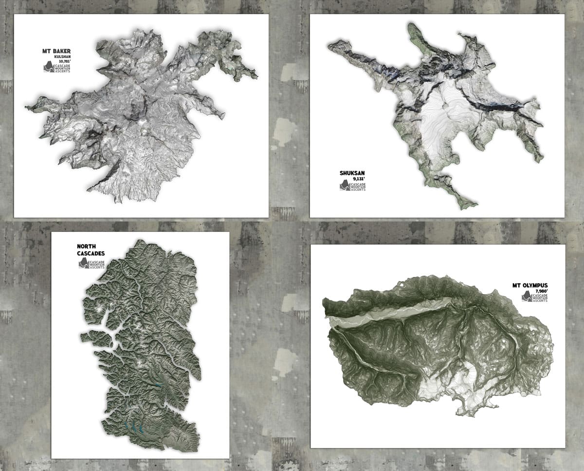 Map Your Adventure Map Prints